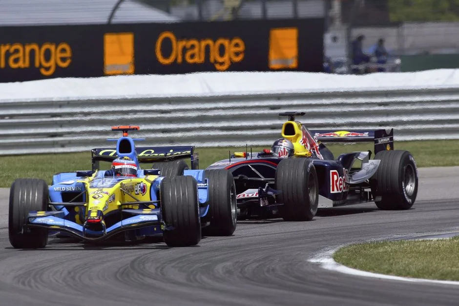 formula one car collision