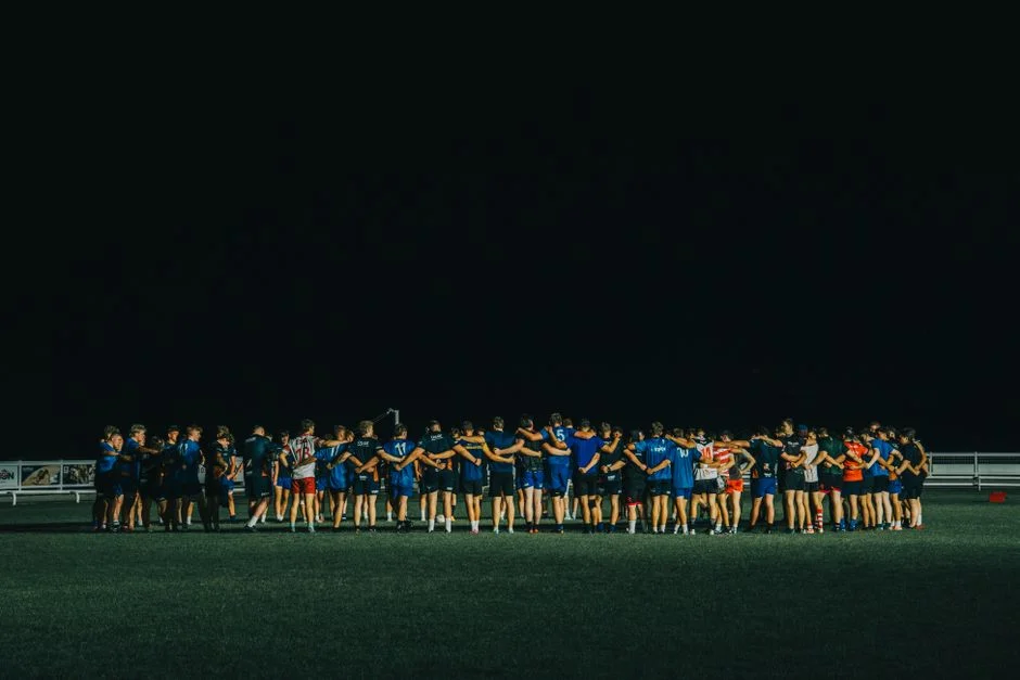 England national football team huddle